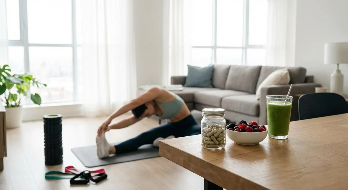 Estilo de vida activo y suplementos naturales